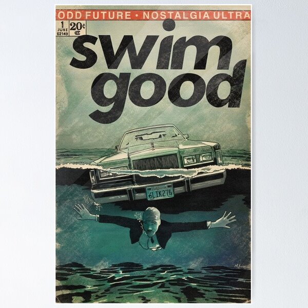 Item preview, Odd Future Nostalgia Ultra - Swim Good Song - Swim Good Nostalgia, Ultra (2011) designed and sold by HappyGrandmaUB.