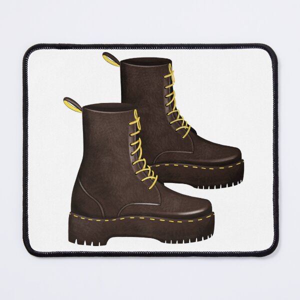 Item preview, Dr Martens illustration boots autumn fall footwear designed and sold by mikhaleeevich.