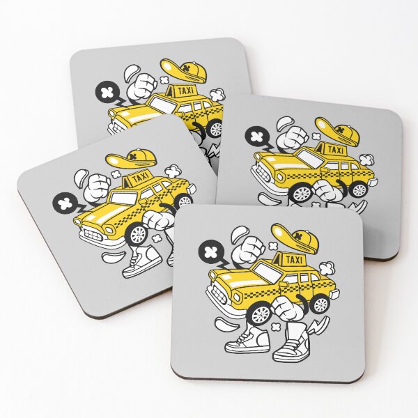 Item preview, Cute Taxi  With Hand and Shoes designed and sold by Artistic Prints.