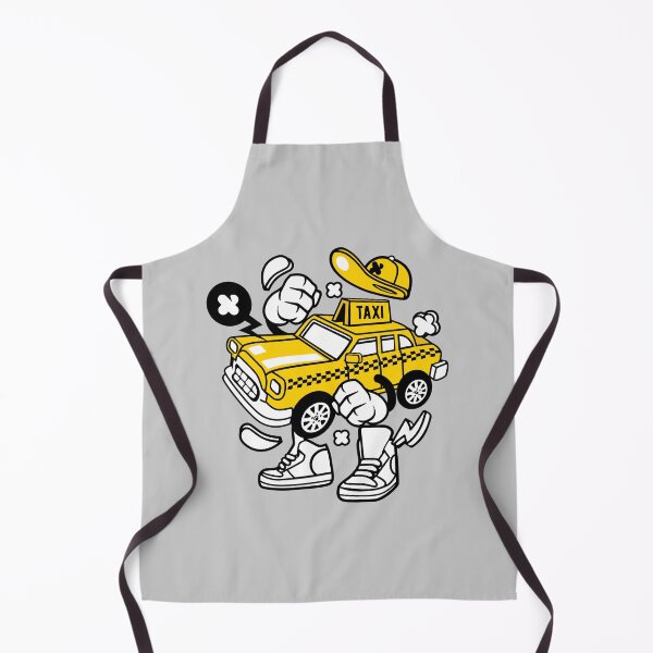 Item preview, Cute Taxi With Hand and Shoes designed and sold by Artistic Prints.