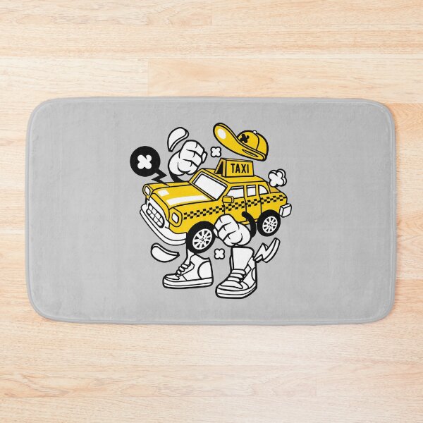 Item preview, Cute Taxi  With Hand and Shoes designed and sold by Artistic Prints.