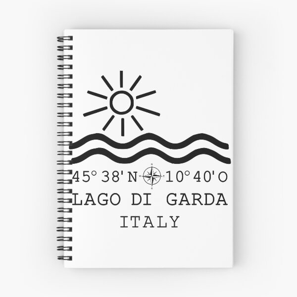 Item preview, Gardasee Lago di Garda Lake Italy italia Coordinates designed and sold by richter74.