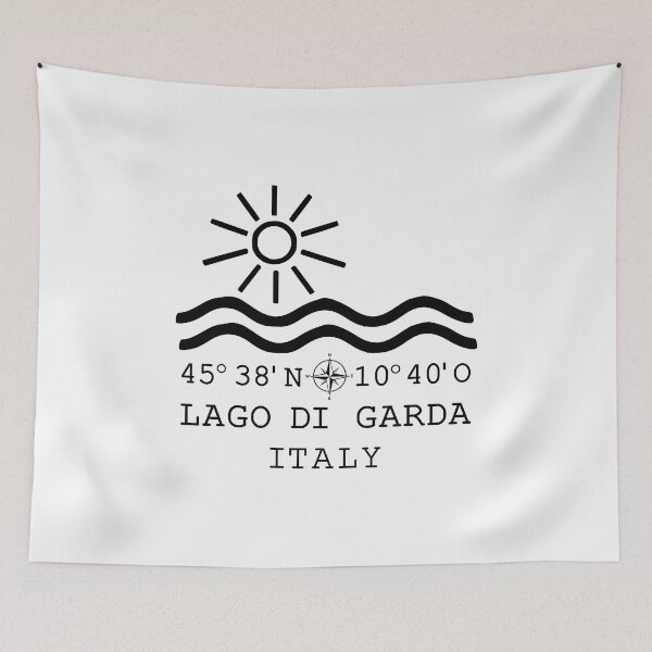 Item preview, Gardasee Lago di Garda Lake Italy italia Coordinates designed and sold by richter74.