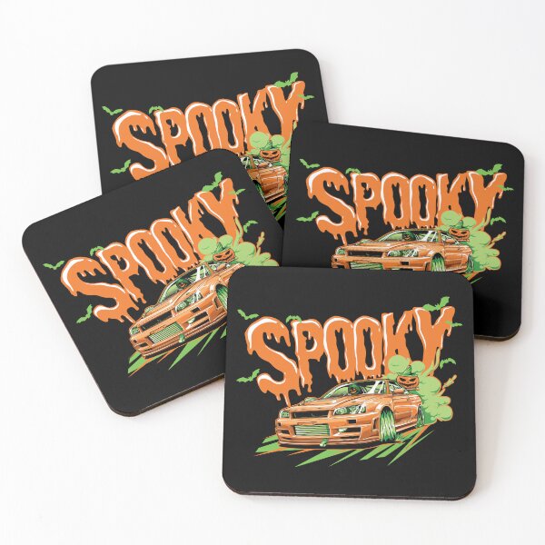 Item preview, Spooky Halloween R34 (Green) designed and sold by pjrstudio.