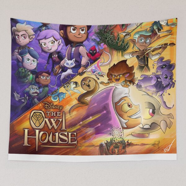 Item preview, the owl house, comedy, vintage, retro, tv, show, game, movie, film, rnpars designed and sold by Lempi Cronin.