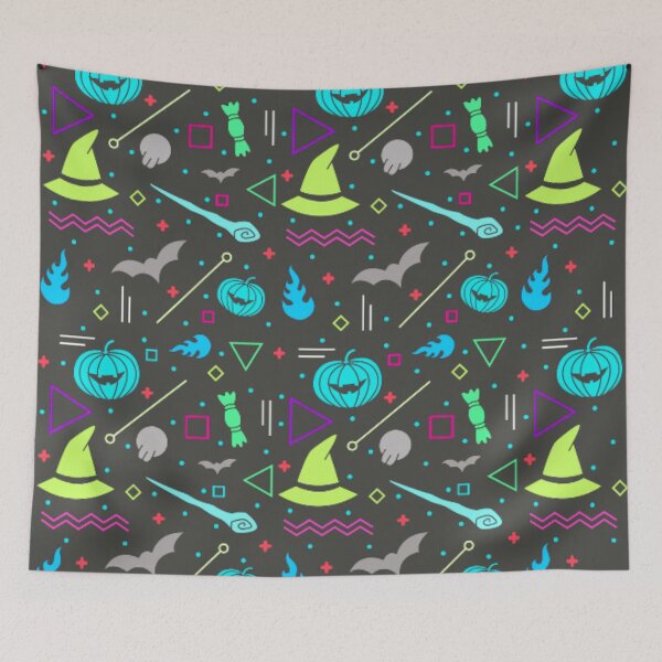Item preview, Memphis Style Halloween designed and sold by TotallyRetroArt.