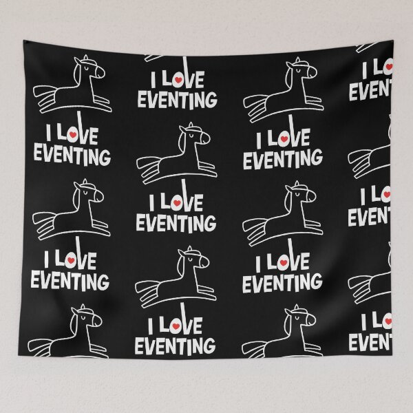 Item preview, EVENTING HORSE LOVER EQUESTRIAN SHOW JUMPING DRESSAGE designed and sold by w1ckerman.
