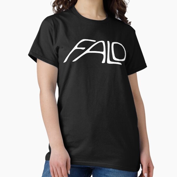 Falo Magazine's White Logo Classic T-Shirt