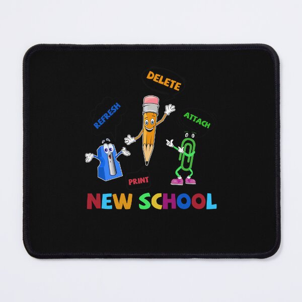 Item preview, Print Refresh Attach Delete New School Supplies Funny designed and sold by joelcleggk10.