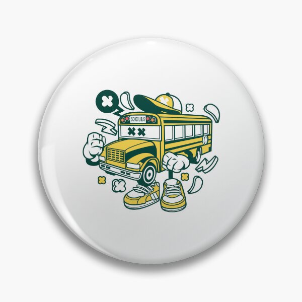 Item preview, Cute School Bus With Hand and Shoes designed and sold by Artistic Prints.
