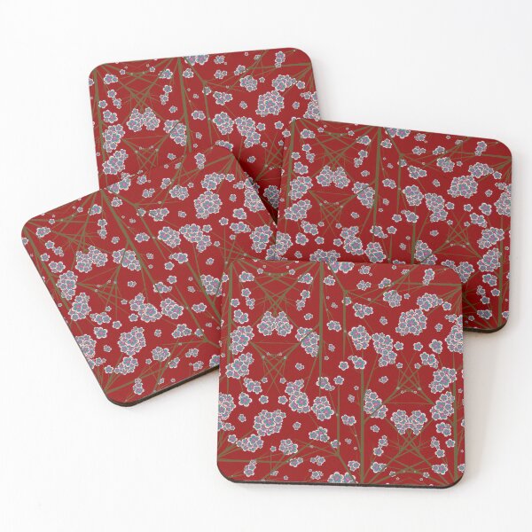 Item preview, Peculiar Branches - Cinnabar designed and sold by Elisa Yinh Creative.