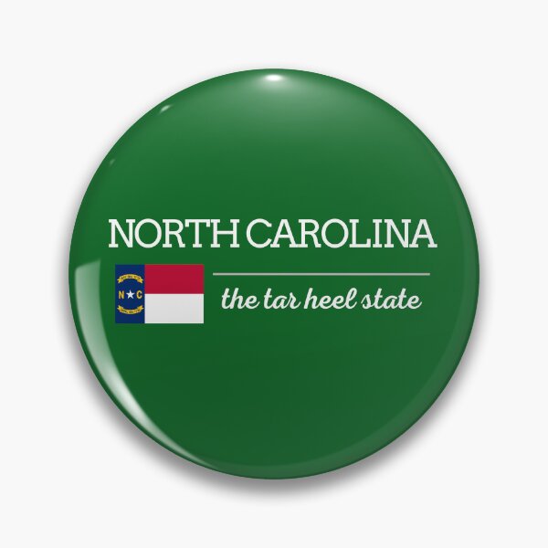 Item preview, NORTH CAROLINA State with Flag designed and sold by philevera.