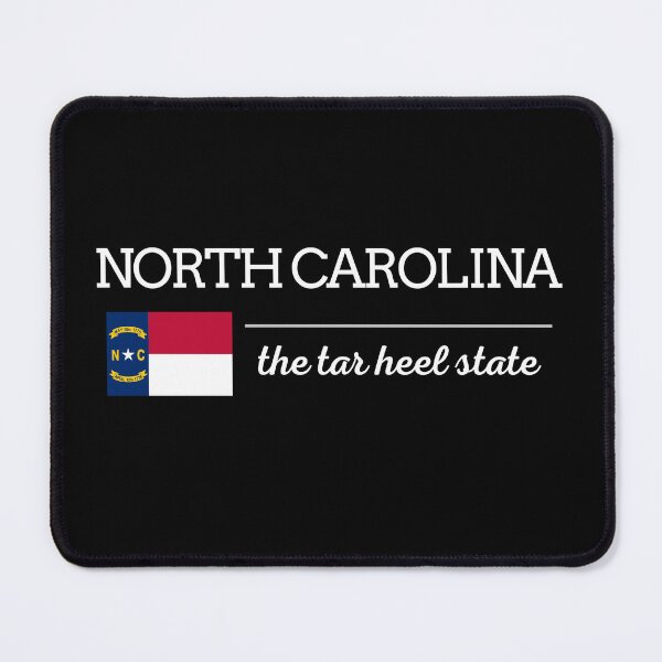 Item preview, NORTH CAROLINA State with Flag designed and sold by philevera.