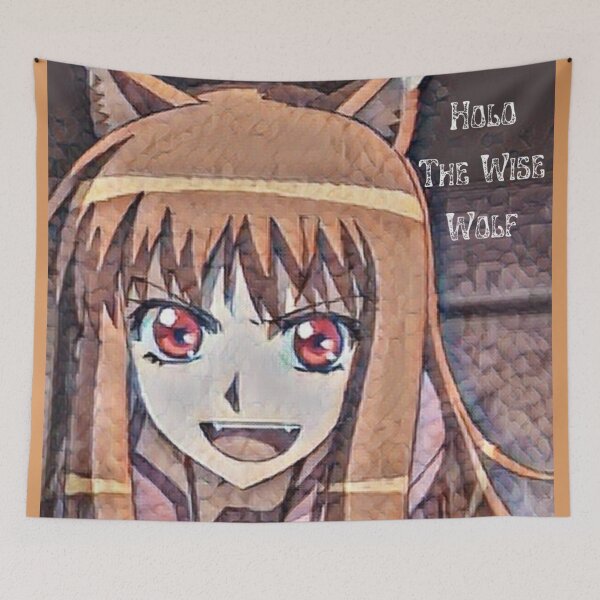 Item preview, Holo The Wise Wolf From Spice and Wolf Design designed and sold by Anime-Frenzzzy.