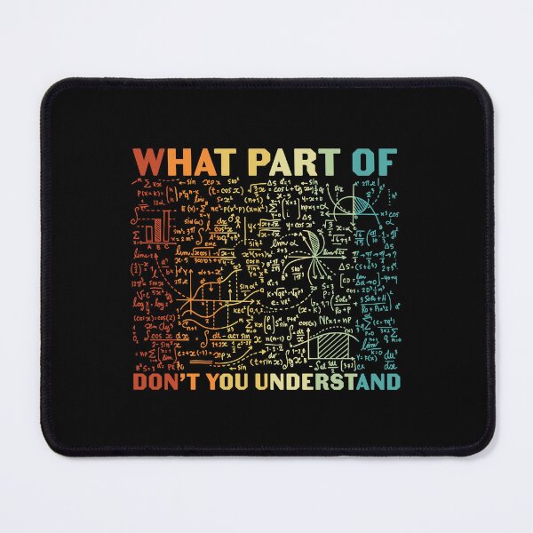 Item preview, What part of solution don't you understand : A math teacher gift idea for mom, dad, son, daugther designed and sold by Best-Designers.
