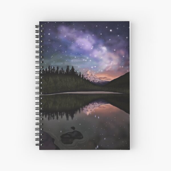 Alaskan sky Spiral Notebook