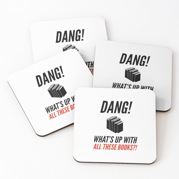 Item preview, Dang! What's Up With All These Books?! designed and sold by Jimmy DeRosa.