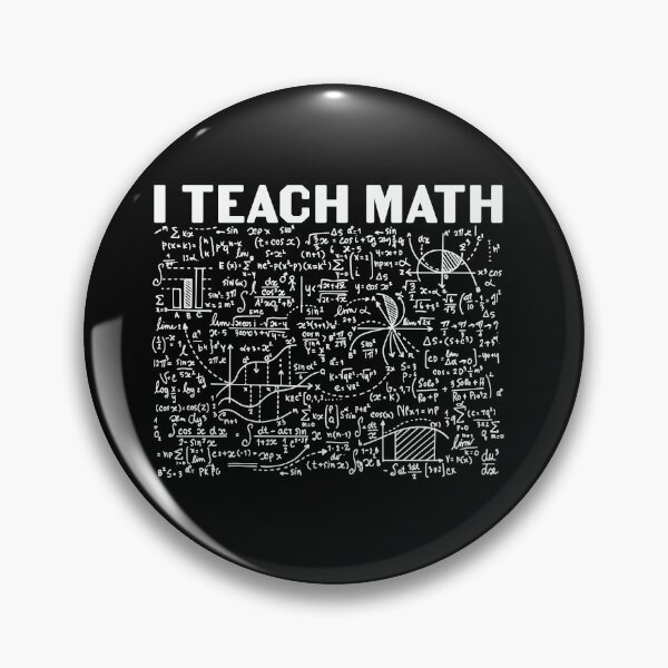 Item preview, I teach math : A math teacher gift idea for mom, dad, son, daugther designed and sold by Best-Designers.