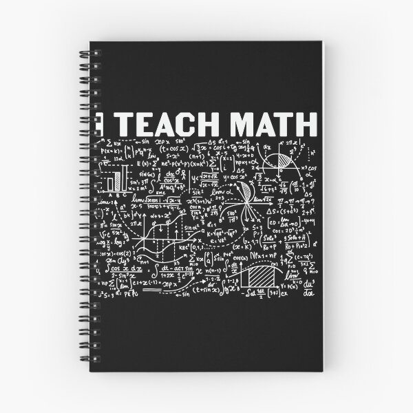 Item preview, I teach math : A math teacher gift idea for mom, dad, son, daugther designed and sold by Best-Designers.