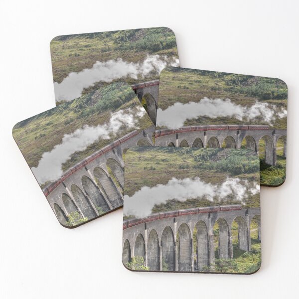 Item preview, Jacobite Steam Train, Glenfinnan Viaduct, Scotland. designed and sold by AlbaPhotography.