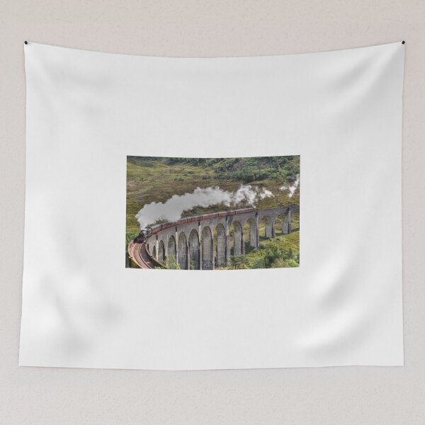 Item preview, Jacobite Steam Train, Glenfinnan Viaduct, Scotland. designed and sold by AlbaPhotography.