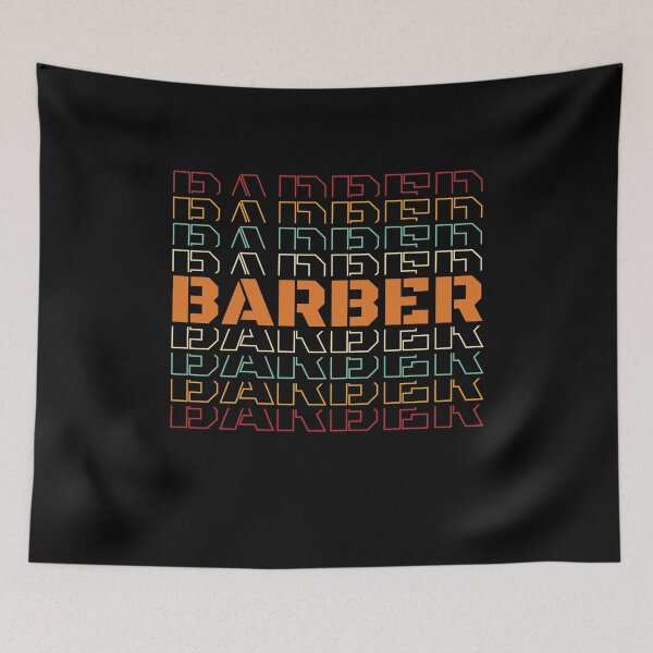 Item preview, Barber Retro Barber Beard designed and sold by MooonTees.