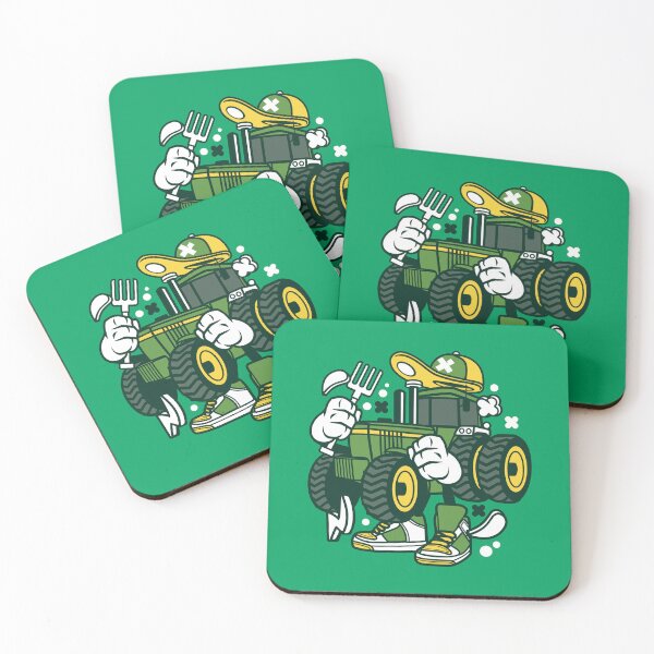 Item preview, Cute Tractor With Hand and Shoes designed and sold by Artistic Prints.