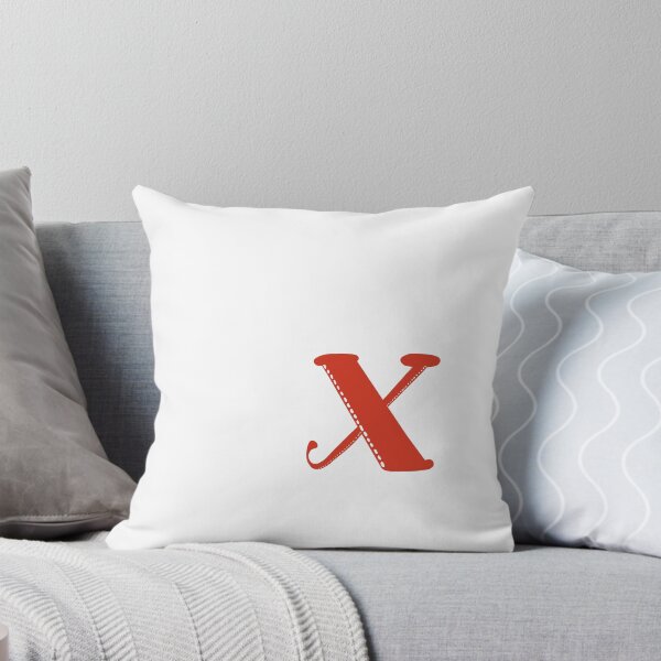 Item preview, Letter X Red initial monogram alphabet X capital X designed and sold by Antique-Gifts.