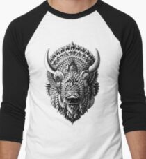 Bison Men's Baseball ¾ T-Shirt