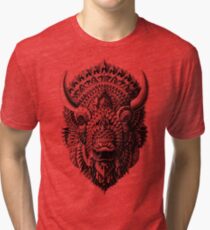 Camiseta de tejido mixto Bisonte