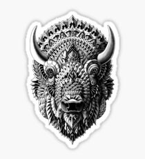 Bison Sticker