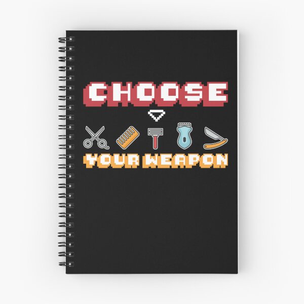 Item preview, Choose Your Weapon Barber Beard designed and sold by MooonTees.