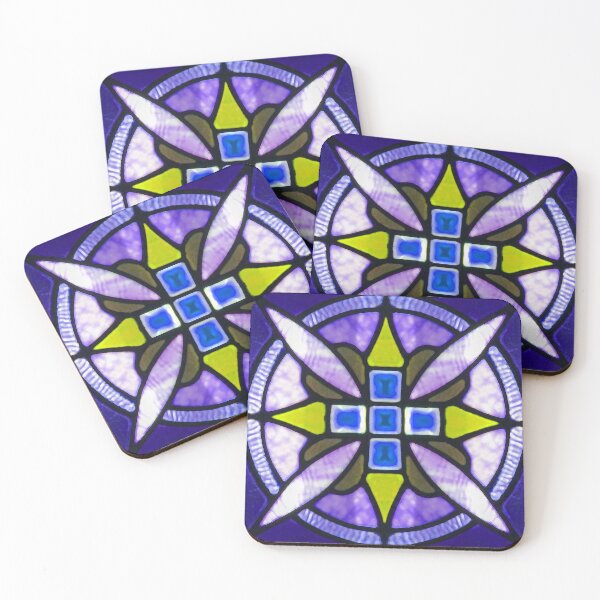 Item preview, Cobalt Blue Stained Glass designed and sold by cherylintexas.