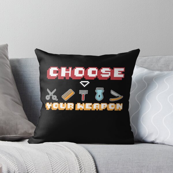 Item preview, Choose Your Weapon Barber Beard designed and sold by MooonTees.