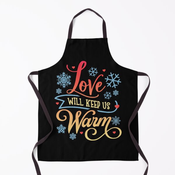 Item preview, Love Will Keep Us Warm, Colorful Winter Design designed and sold by TrulyEpoque.