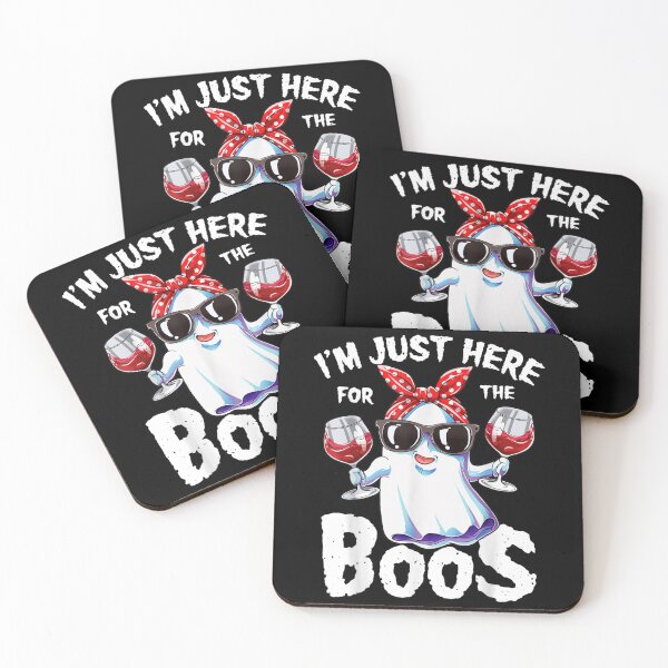 Item preview, Im Just Here For The Boos Halloween Ghost Cute designed and sold by KylarDuffy.