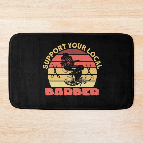 Item preview, Support Your Local Barber Barber Beard designed and sold by MooonTees.