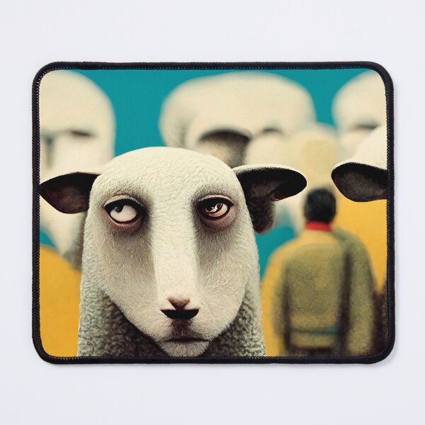 Item preview, The Sheep People Await the Truth by CatnipCatnip designed and sold by CatnipCatnip.