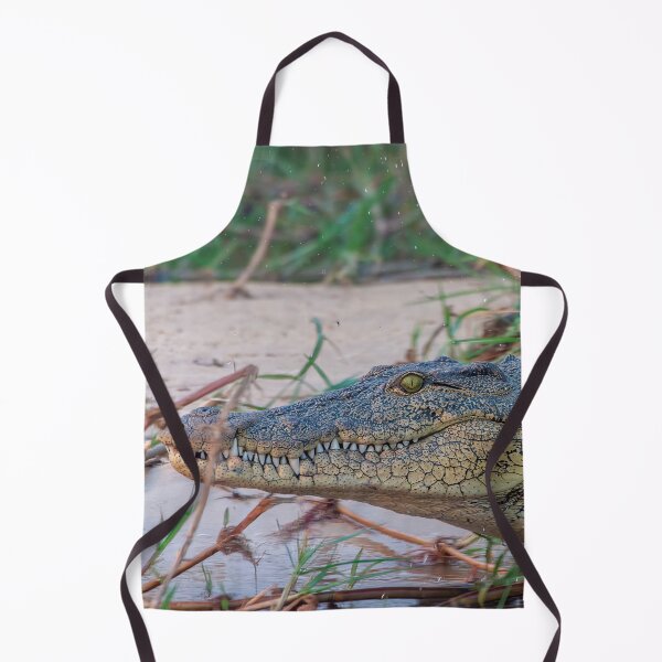 Item preview, Nile Crocodile Lunging into Water designed and sold by SafariByMarisa.