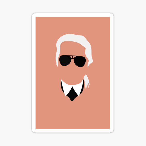 Karl Lagerfeld Sticker