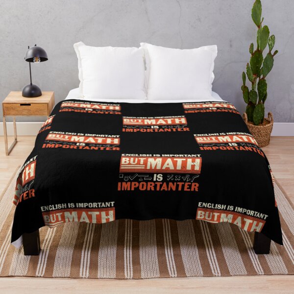 Item preview, English is important but Math is importanter : A math teacher gift idea for mom, dad, son, daugther designed and sold by Best-Designers.