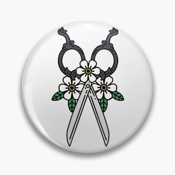 Item preview, Hairstylist Shears Tattoo Style designed and sold by kiramanson.