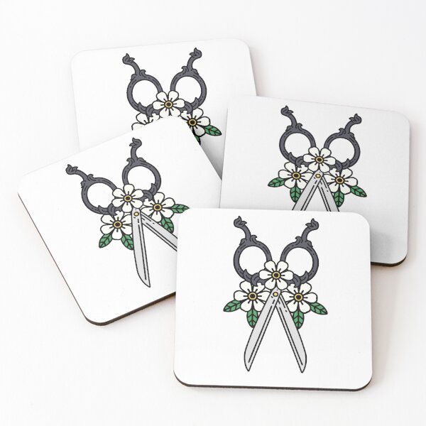 Item preview, Hairstylist Shears Tattoo Style designed and sold by kiramanson.