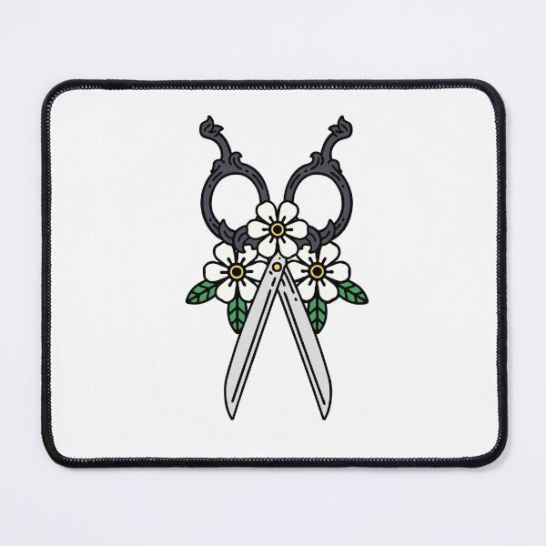Item preview, Hairstylist Shears Tattoo Style designed and sold by kiramanson.