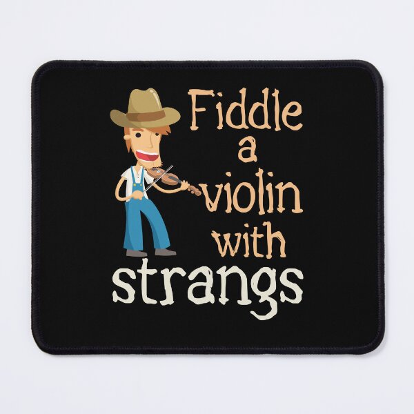 Item preview, Fiddle Player Fiddler Funny Joke A Violin with Strangs designed and sold by jaygo.