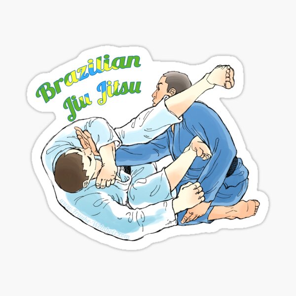 Brazilian Jiu Jitsu - Armbar Sticker