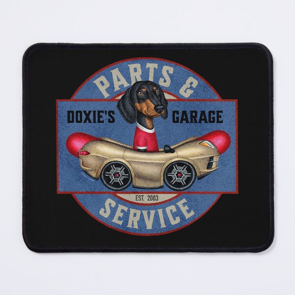 Item preview, Dachshund's Garage designed and sold by Danny Gordon.