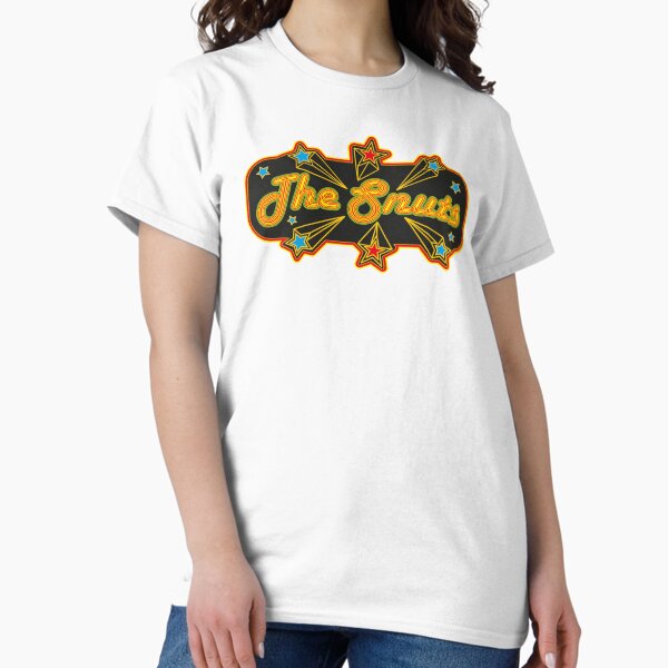 Vista previa del artículo con la obra «Los Snuts - Logotipo de Barrowlands», diseñado y vendido por Turdblossom-.
