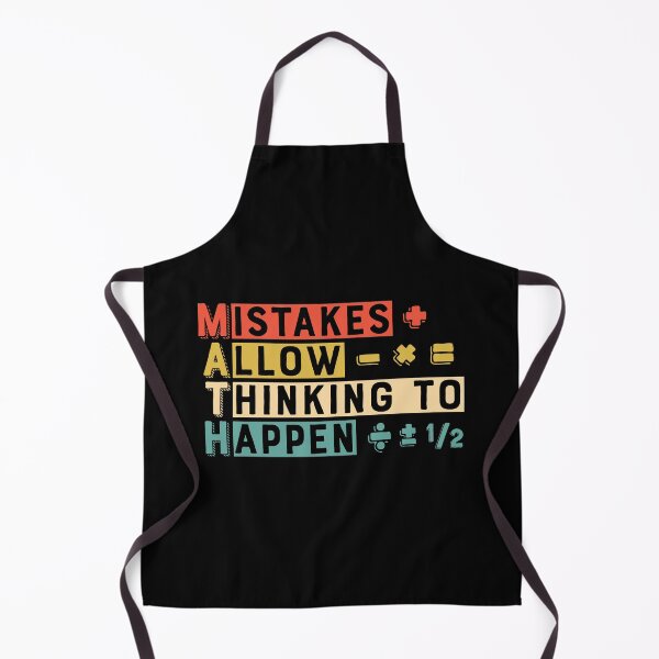 Item preview, Mistakes Allow Thinking to Happen(MATH): A math teacher gift idea for mom, dad, son, daugther designed and sold by Best-Designers.