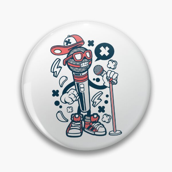 Item preview, Cool Microphone Rapping designed and sold by Artistic Prints.